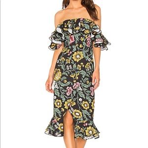 C/Meo Immerse midi dress